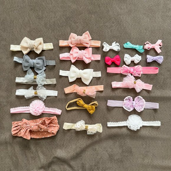 Infant Girls Hair Accessories Bundle - Picture 1 of 6